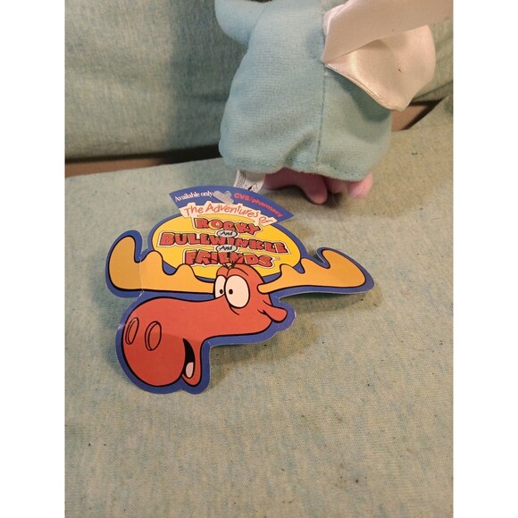 FRACTURED FAIRY 1999 10" ROCKY AND BULLWINKLE AND FRIENDS W/TAGS - Picture 3 of 4